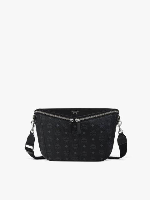 Diamant 3D Crossbody in Visetos Leather Mix
