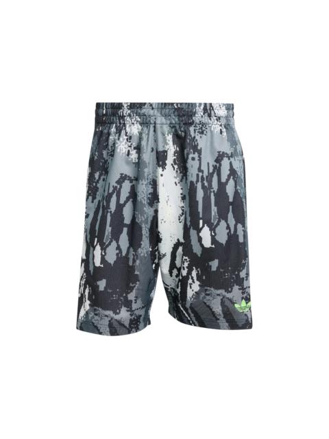 adidas Aop Short 9-Inch Inseam Multicolor Grey Three