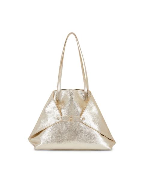 Ai metallic shoulder bag