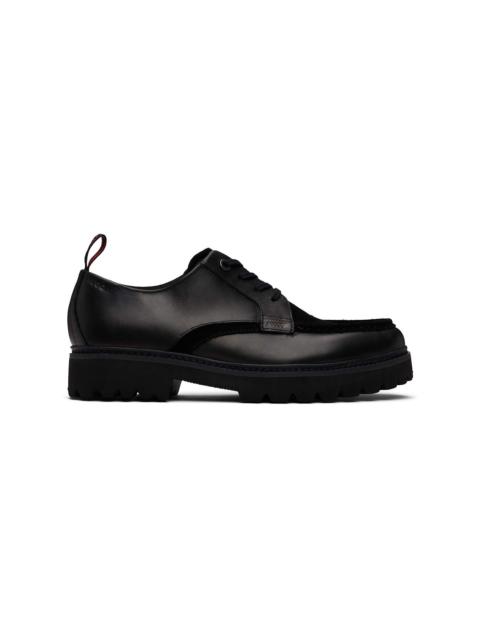 Black Leather & Suede Derbys