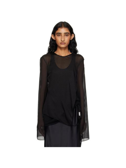 Black Benonia Long Sleeve T-shirt