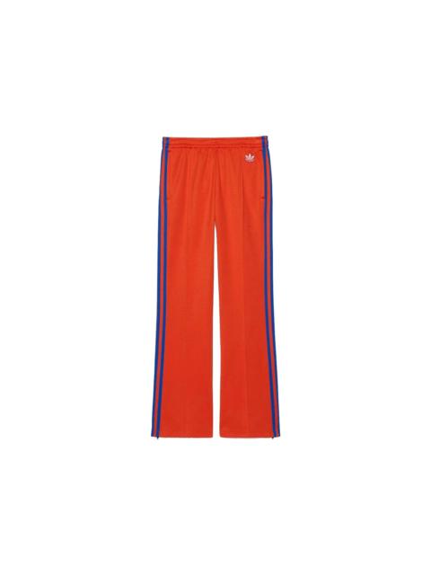 Gucci x adidas Cotton Jersey Jogging Pant Orange/Blue