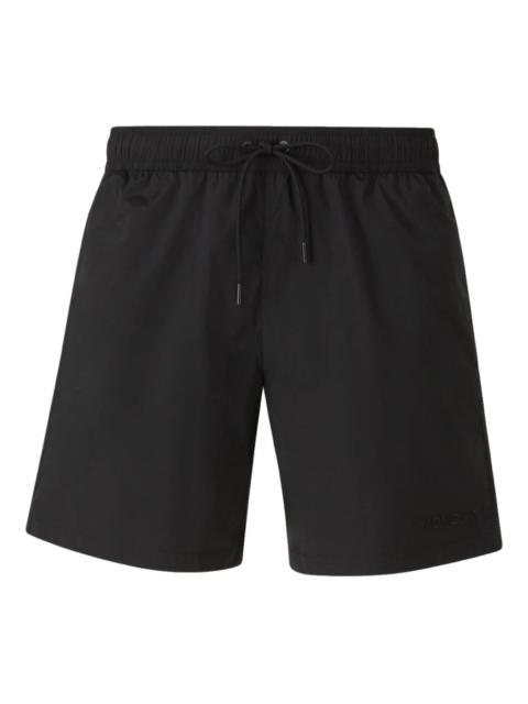 logo-embroidered swim shorts