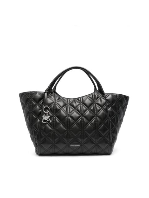 oversized quilted tote bag