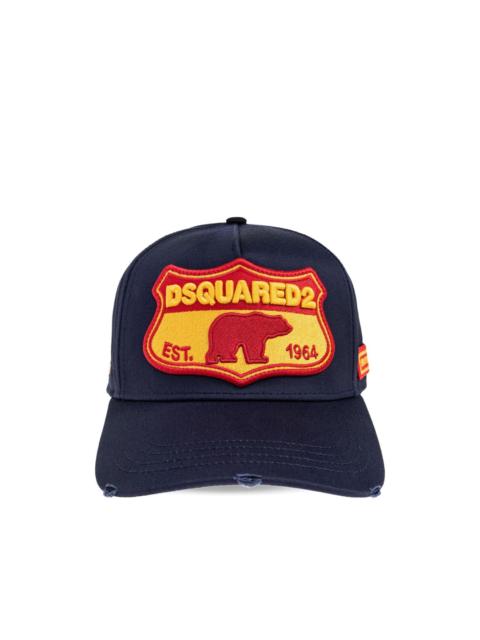 bear-patch baseball cap