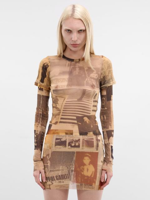 Journal Double Sleeve Baby Tee