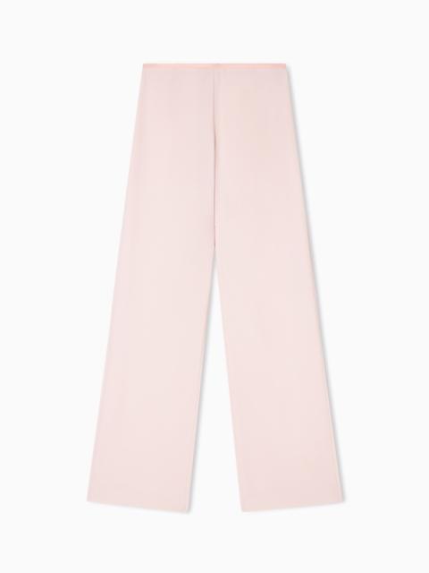 TECHNO CADY PALAZZO TROUSERS
