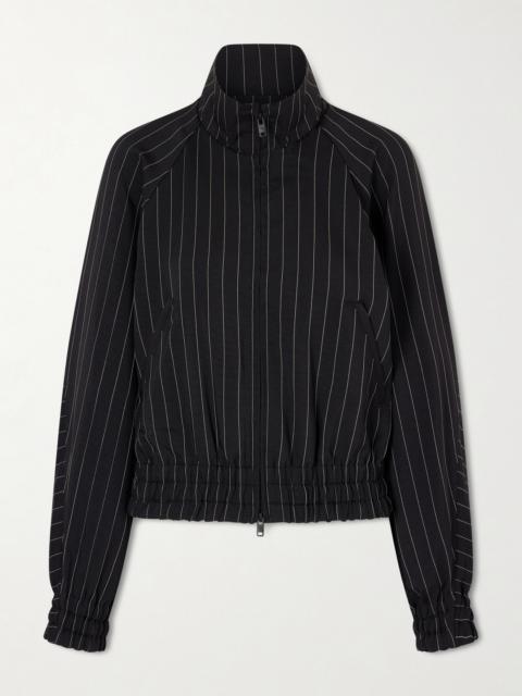 + Y-3 Pinstriped Recycled Jacket