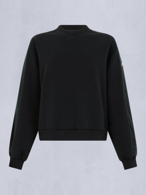 MIX MEDIA CREWNECK SWEATSHIRT