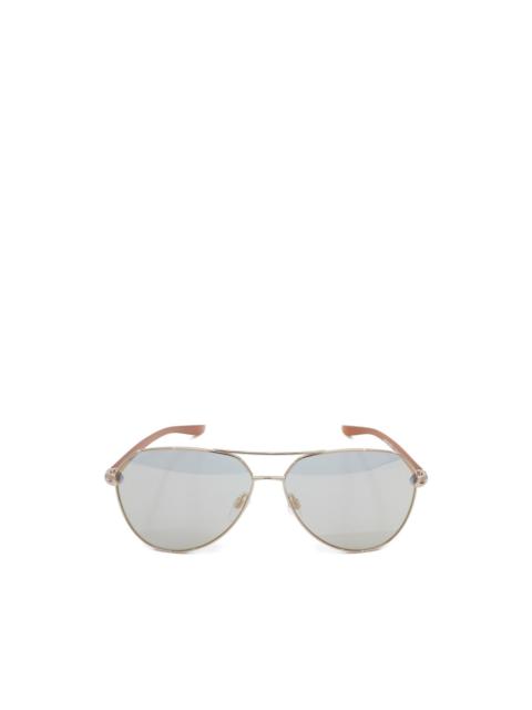 City pilot-frame sunglasses