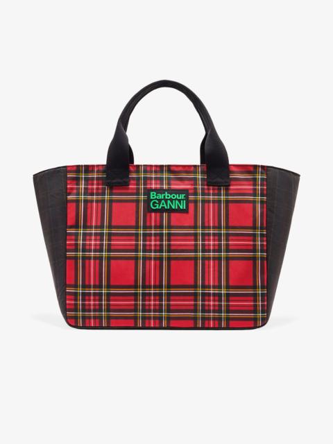 RED TARTAN TOTE