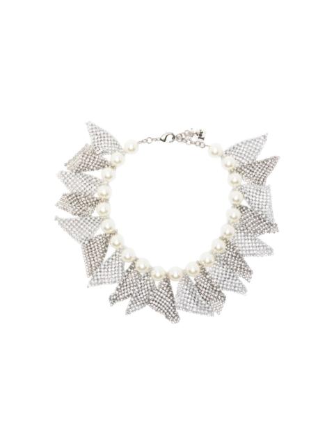 Frizz embellished necklace