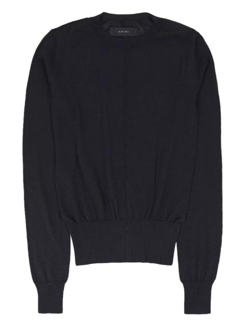 distressed-effect jumper
