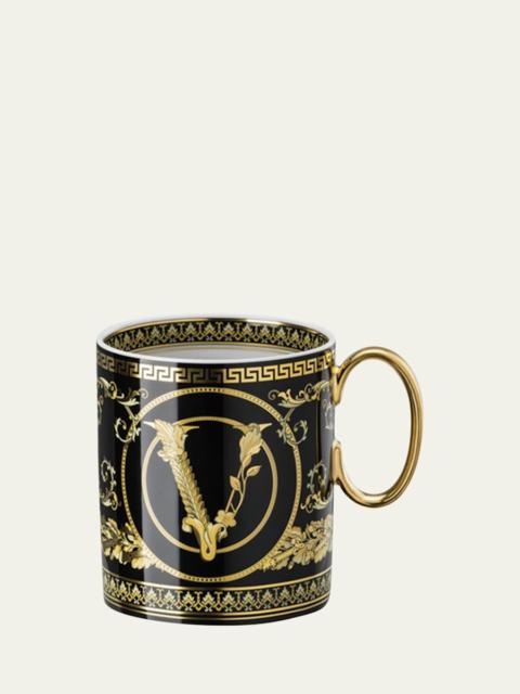 Virtus Gala Black Mug With Handle