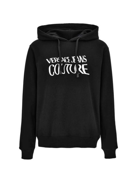 logo-print hoodie