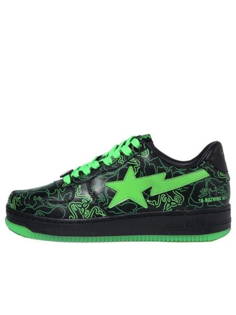 A BATHING APE X Razer Bape Sta 'Black Neon Green' 1I23-191-902-BG