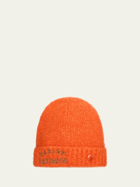 x Harley-Davidson Men's Boucle Cashmere Beanie