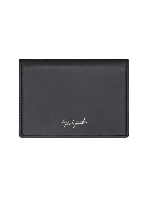 Black Leather Card Holder