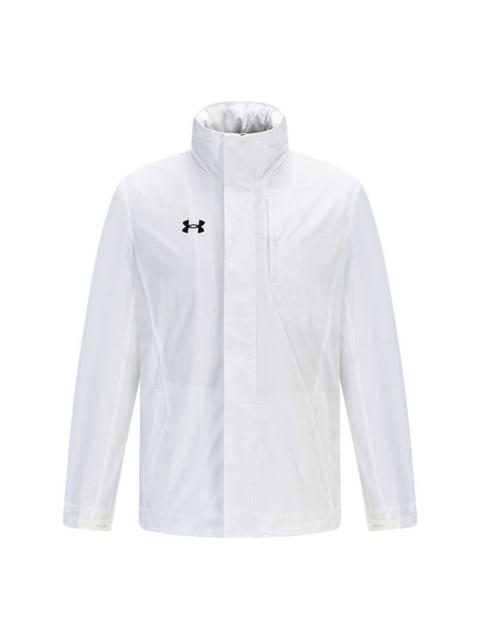 Under Armour Training Shuttle Hooded Jacket 'White Black' 21600409-100