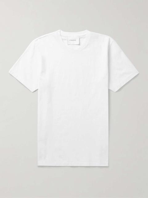 Logo-Embroidered Cotton-Jersey T-Shirt