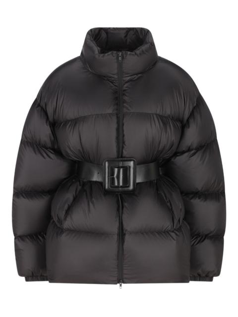 Hourglass belted jacket