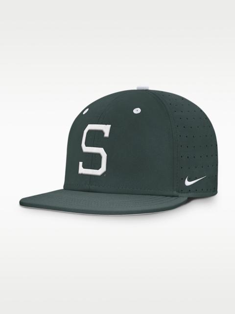 Michigan State Dugout True Men's Nike Dri-FIT College Fitted Hat