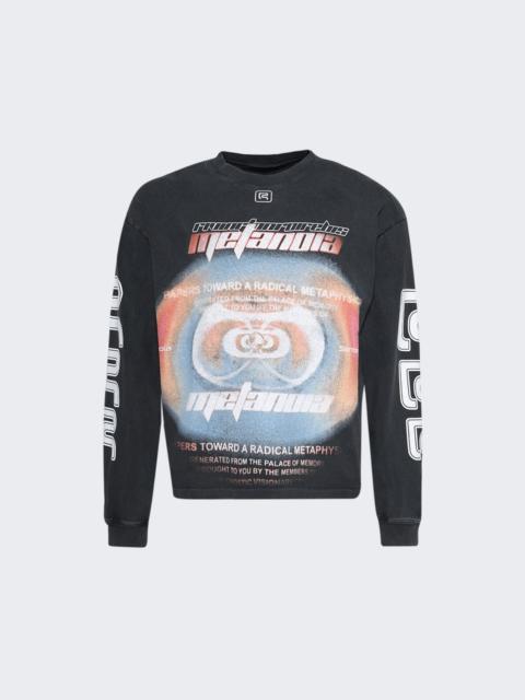 Divinity Paper Garden Tee Faded Black