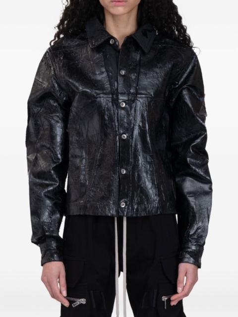 Alice crinkled-effect shirt