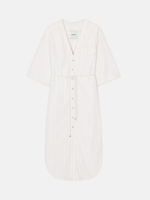Striped Shirt Dress