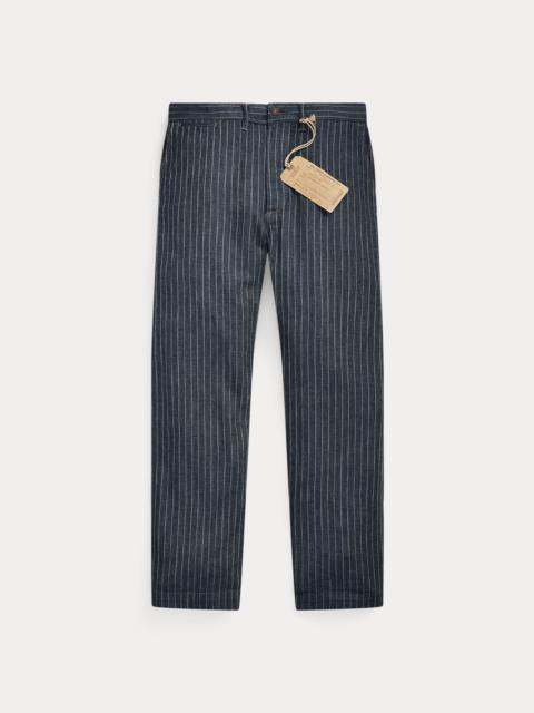 Striped Herringbone Officer’s Pant