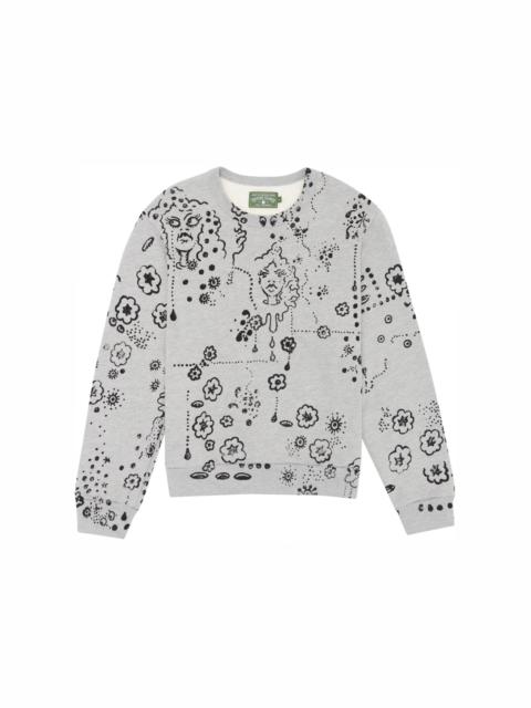 Denim Tears Irak Tears Crewneck Sweatshirt Grey