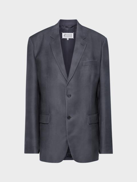 Mohair Wool Suit Jacket