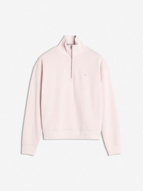 BABY FOX PATCH HALF ZIP SWEATSHIRT