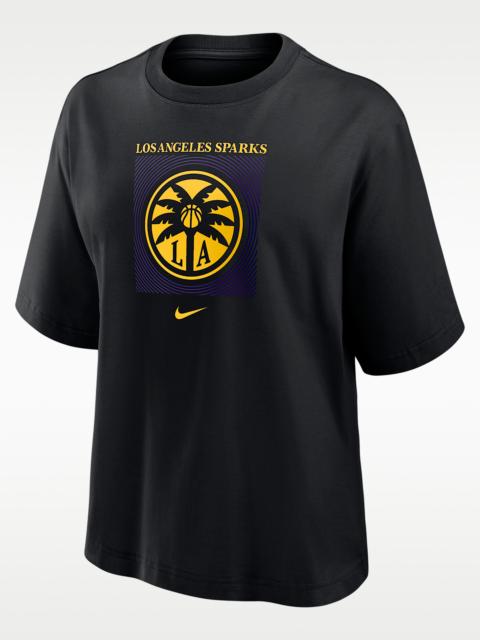 Los Angeles Sparks Women's Nike WNBA Boxy T-Shirt