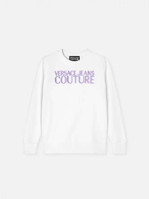 Embroidered Cotton-Jersey Sweatshirt