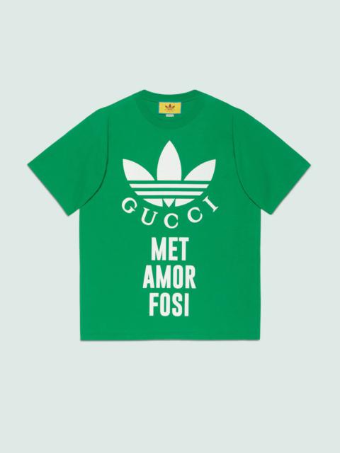 adidas x Gucci cotton jersey T-shirt
