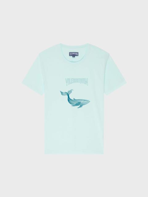 MEN ORGANIC COTTON T-SHIRT WHALES