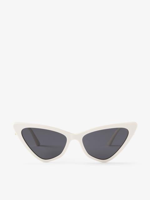 Sol
White Cat Eye Sunglasses