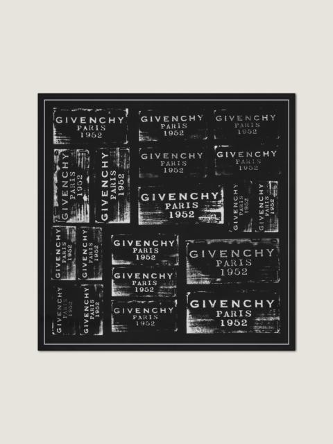 GIVENCHY STAMP SHAWL IN SILK
