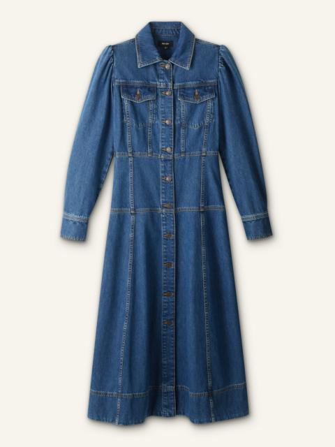 Fit + Flare Midi Dress