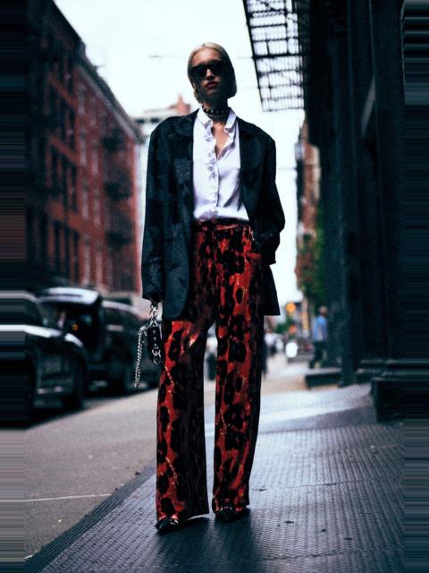 PLEATED WIDE LEG PANT