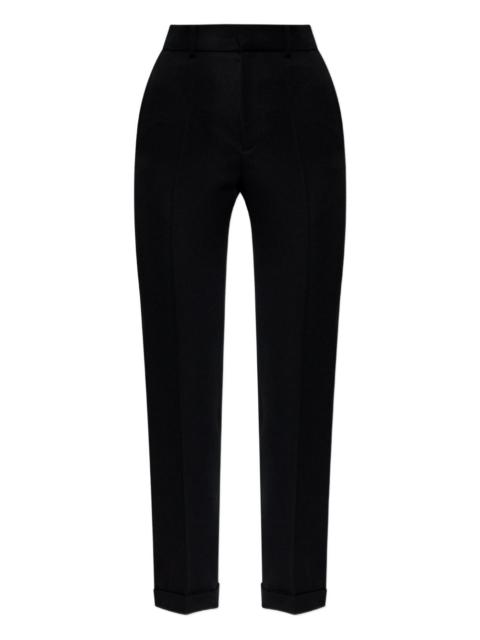 turn-up hem trousers