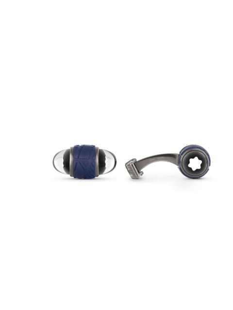 Montblanc Starwalker Cufflinks in Steel and Lacquer