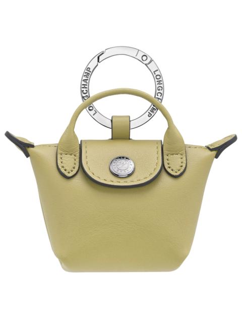 Le Pliage Xtra Key ring Pistachio - Leather