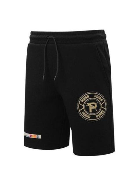 PUMA Mix Badge Shorts 'Black' 537041-01