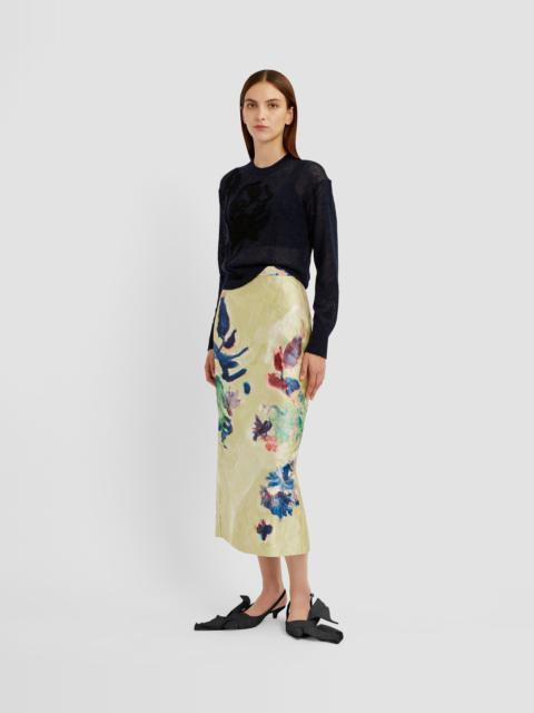 PENCIL MIDI SKIRT
