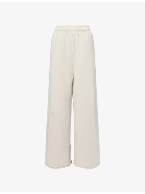 Straight-Leg Relaxed-Fit Cotton Jogging Bottoms