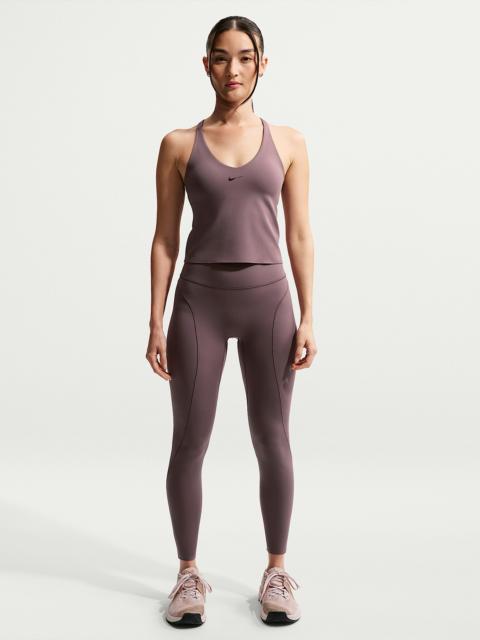 Nike Universa Women's High-Waisted 7/8 Leggings with No Front Seam