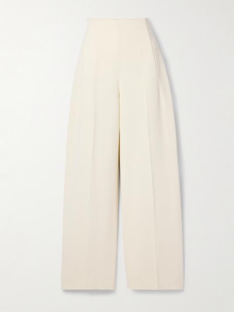 Peyton Crepe Wide-leg Pants
