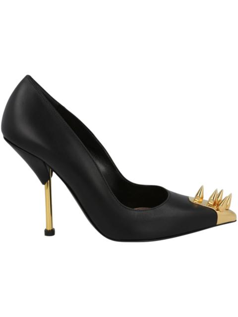 Alexander McQueen Punk Pumps Black Gold (Women's)